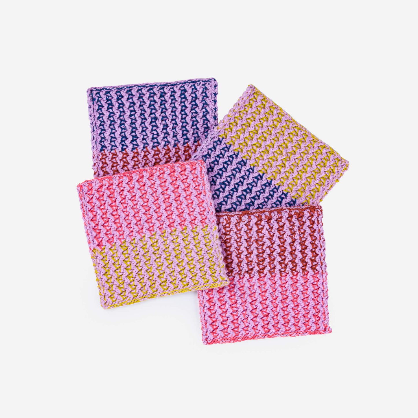 Verloop Squiggle Mix Coaster Set - Lilac