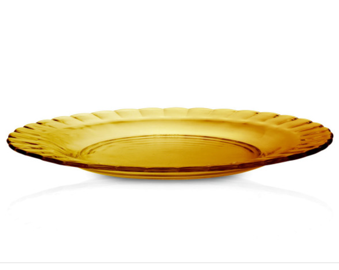 Duralex Picardie Amber Dining Plate 23cm (set of 6)