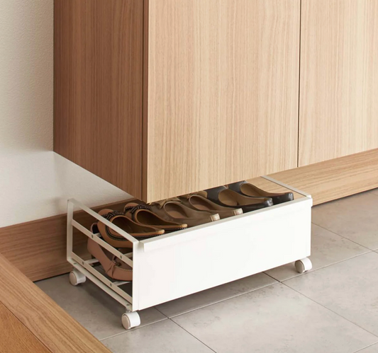 Rolling Shoe Rack