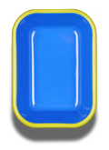 Large Platter Electric Blue