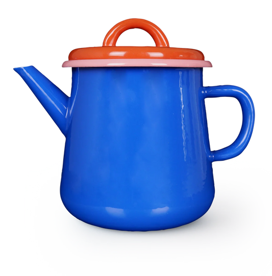 Tea Pot Electric Blue