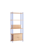 Tall Shelf with Cabinet