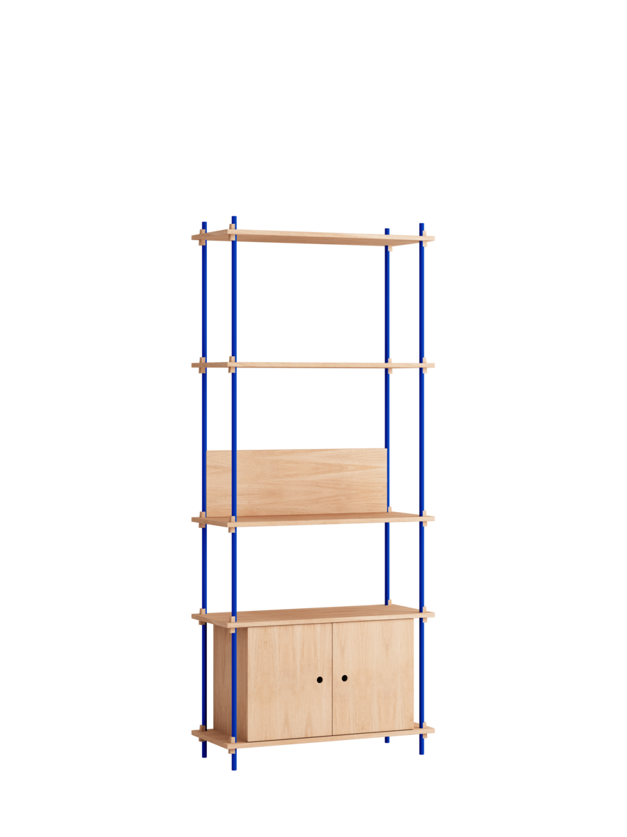 Tall Shelf with Cabinet