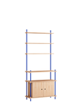 Moebe Vertical Shallow Storage with Cabinet