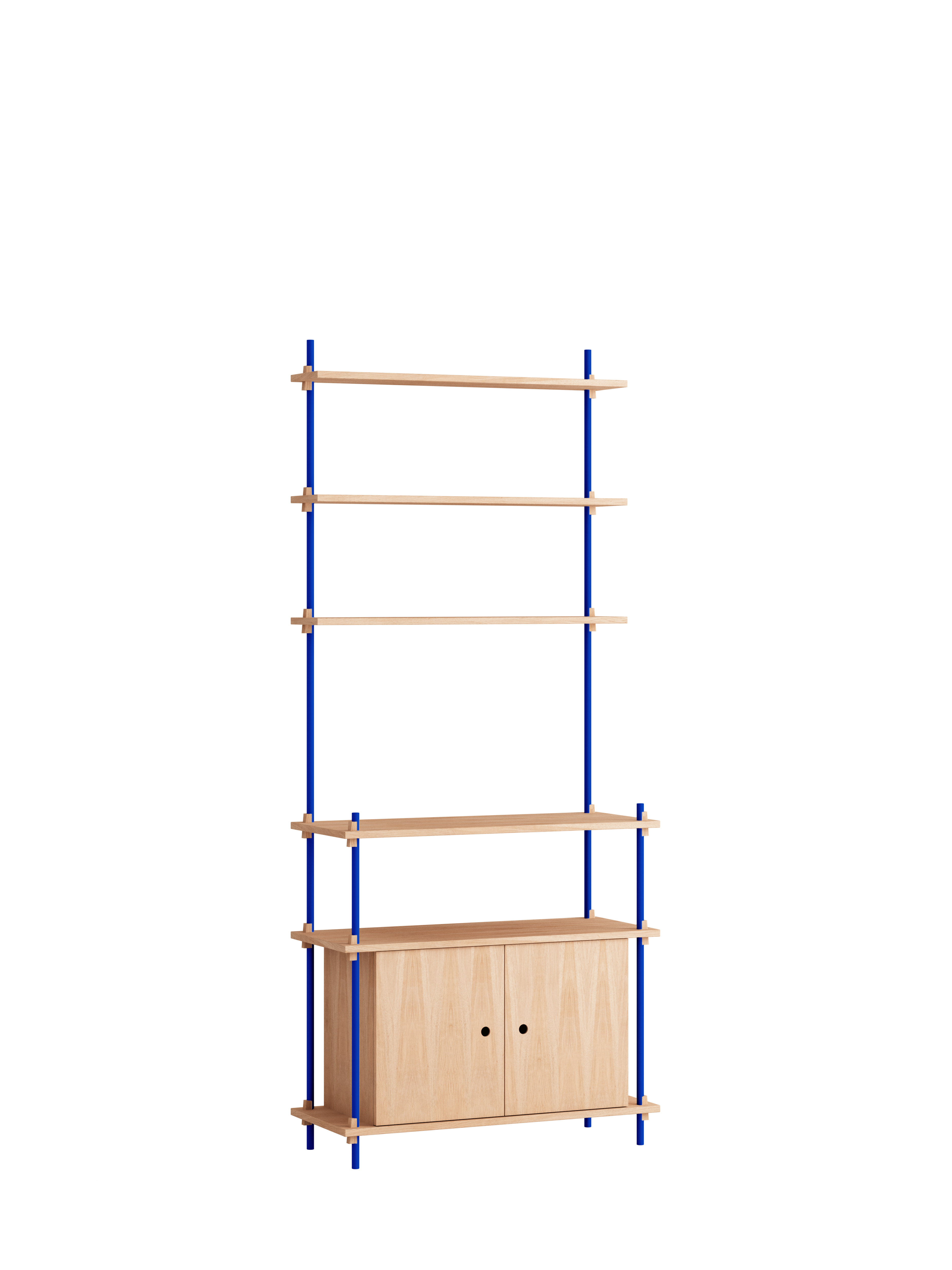 Moebe Vertical Shallow Storage with Cabinet