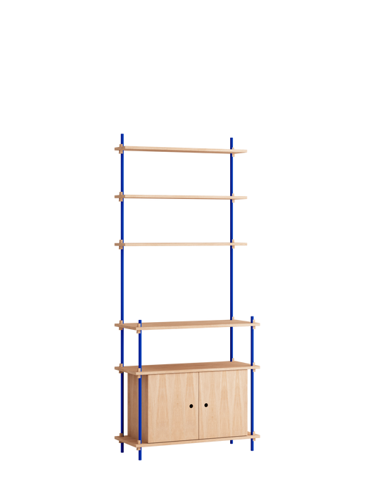 Moebe Vertical Shallow Storage with Cabinet