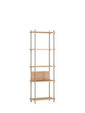 Tall Cabinet with 5 Shelves and Back Panel