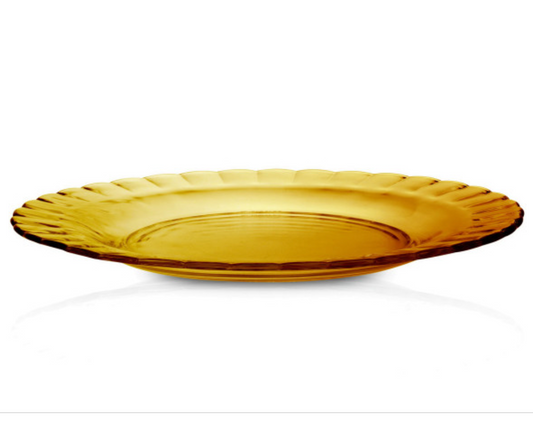 Duralex Picardie Amber Dining Plate 23cm (set of 6)