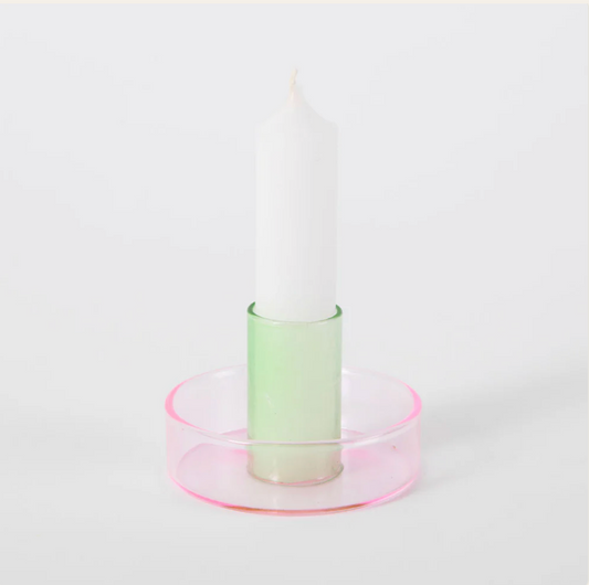 Duo Tone Candle Holder