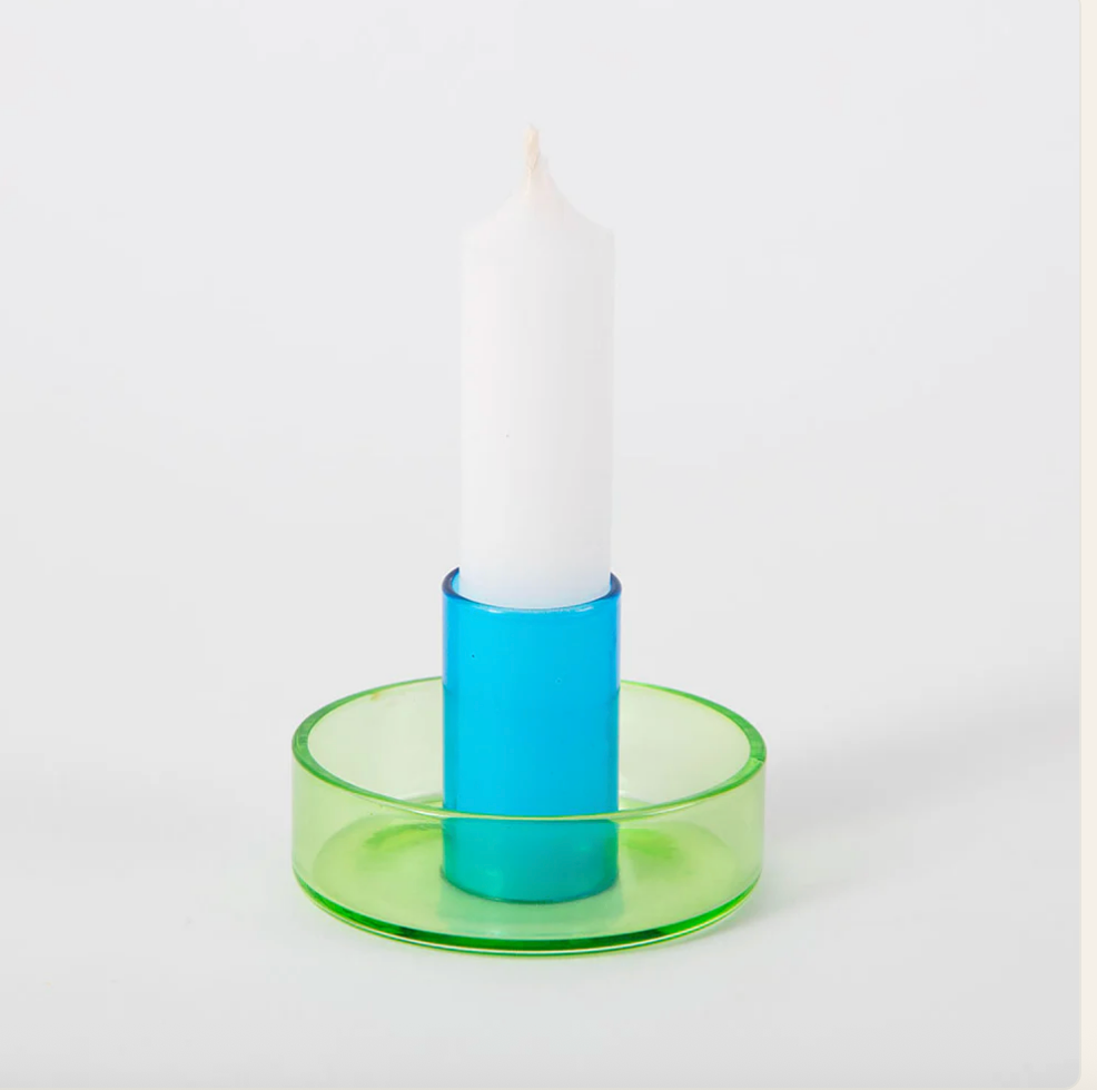 Duo Tone Candle Holder