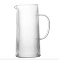 Ribbed Clear Pitcher 1.5 L