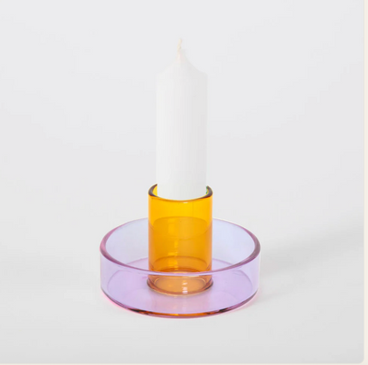 Duo Tone Candle Holder