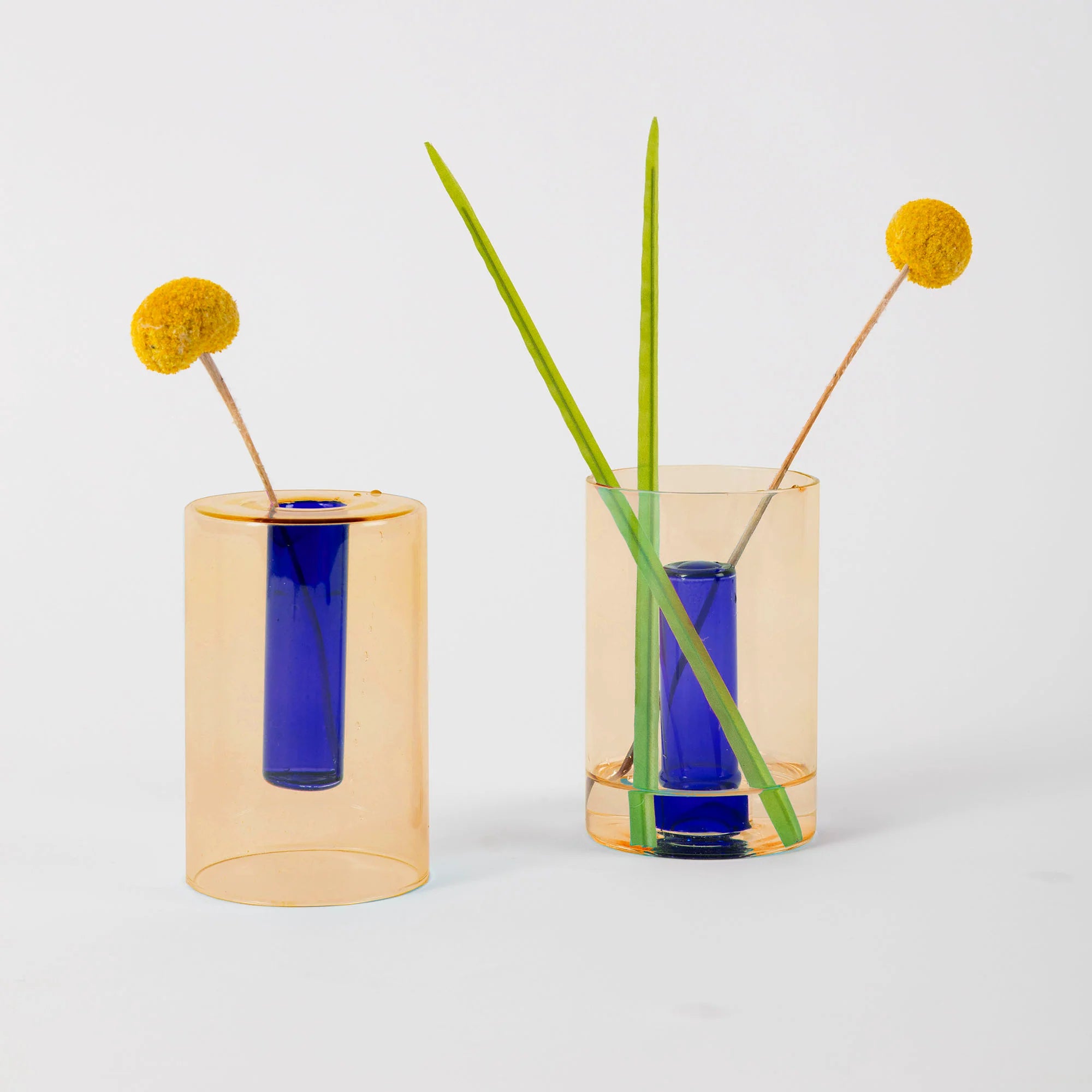 Block SMALL Reversible Glass Vase