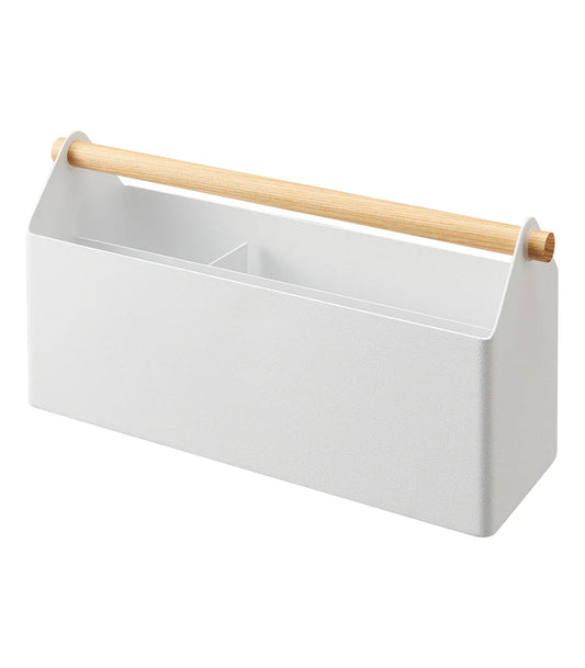 Tosca Large Desk Organizer Caddy White