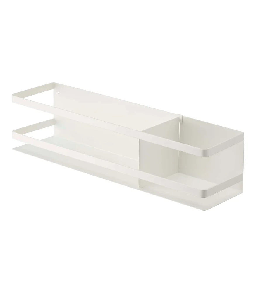 Plate Magnet Kitchen Storage Basket White